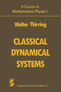 Obrazek THIRRING, W: CLASSICAL DYNAMICAL SYSTEMS