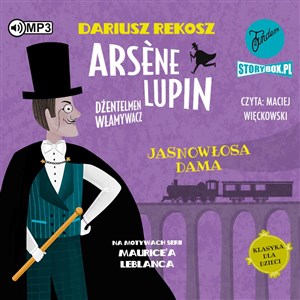 Picture of [Audiobook] CD MP3 Jasnowłosa dama. Arsène Lupin dżentelmen włamywacz.  Tom 5