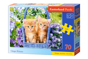 Picture of Puzzle 70 Ginger Kittens