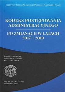 Obrazek Kodeks postępowania administracyjnego po zmian