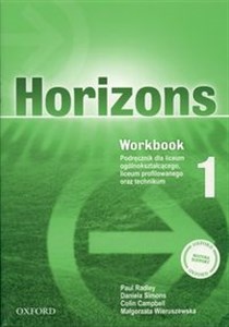Picture of Horizons 1 Workbook Liceum technikum