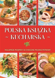 Obrazek Polska książka kucharska czerwona Najlepsze przepisy na smaczne polskie potrawy