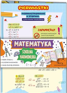 Picture of Ściąga Harmonjka Matematyka pierwiastki i procenty