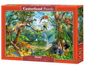 Obrazek Puzzle Life Hidden in Jungle 500