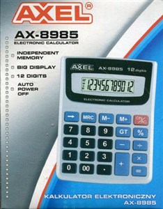 Picture of Kalkulator Axel AX-8985