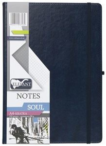 Picture of Notes A4 Soul kratka granatowy