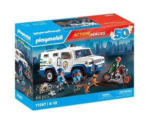 Obrazek Playmobil Transporter pieniędzy 71597