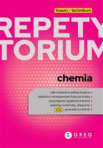 Obrazek Repetytorium liceum/technikum chemia 2023
