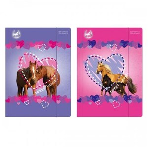 Picture of Teczka z gumką A4 Horses