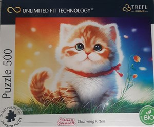 Obrazek Puzzle 500 Charming Kitten 37463