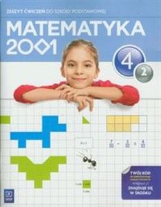 Obrazek Matematyka 2001 4 Zeszyt ćwiczeń część 2 szkoła podstawowa