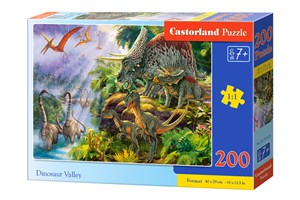 Obrazek Puzzle 200 Dinosaur Valley