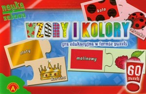 Picture of Wzory i kolory Gra edukacyjna w formie puzzli