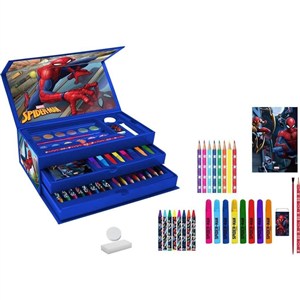 Picture of Zestaw artystyczny w kuferku Spiderman