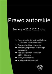 Picture of Prawo autorskie Zmiany w 2015 i 2016 roku