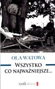 polish book : Wszystko c... - Ola Watowa