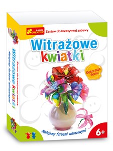 Obrazek Witrażowe kwiatki