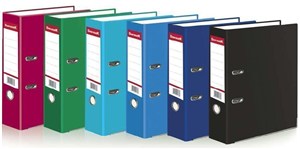 Obrazek Segregator A4/75 dźwigniowy basic turkusowy