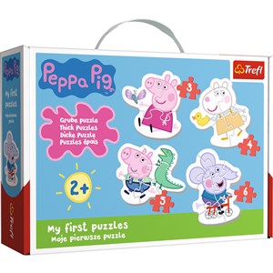 Obrazek Puzzle baby classic Urocza świnka Peppa 36086