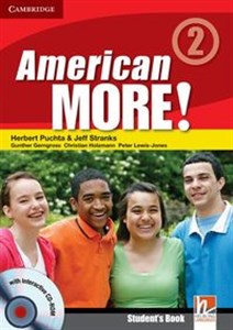 Obrazek American More! Level 2 Student's Book with CD-ROM