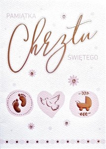 Obrazek Karnet Chrzest GM-708