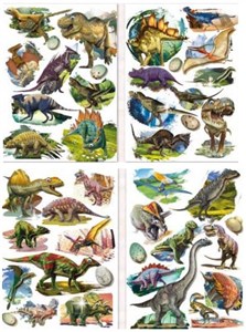 Picture of Naklejki 3D dinozaury MIX