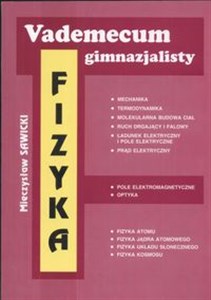 Obrazek Vademecum gimnazjalisty Fizyka