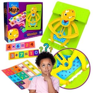 Obrazek Mata edukacyjna dinozaur do nauki matematyki