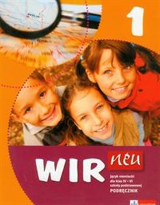 Obrazek Wir neu 1 Język niemiecki Podręcznik z płytą CD Szkoła podstawowa