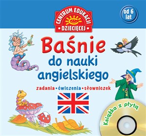 Picture of Baśnie do nauki angielskiego Książka z płytą CD