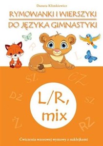 Picture of Rymowanki i wierszyki do języka gimnastyki L/R, mix