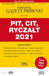 Obrazek PIT CIT Ryczałt 2021 Podatki Część 1 Podatki-Przewodnik po zmianach 1/2021