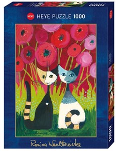 Picture of Puzzle 1000 Szczęśliwa para kotów