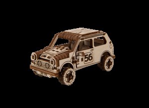 Picture of Drewniane puzzle 3D. Rally Car 1