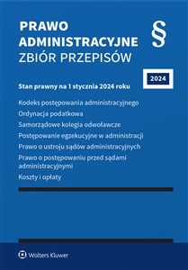 Picture of Prawo administracyjne Zbiór przepisów 2024