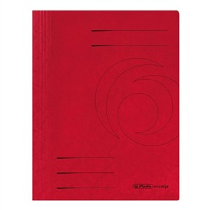 Picture of Skoroszyt A4 kartonowy ze sprężynką czerwony
