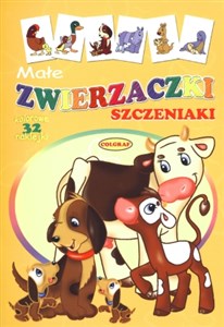 Picture of Małe zwierzaczki Szczeniaki 32 kolorowe naklejki