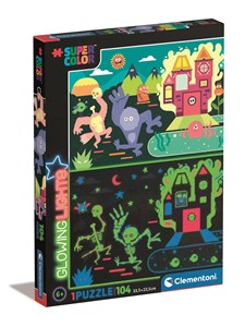 Picture of Puzzle 104 glowing Monsters 27558