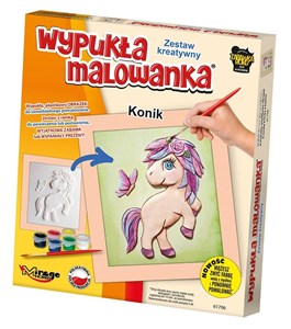 Obrazek Wypukła Malowanka - Mały Konik