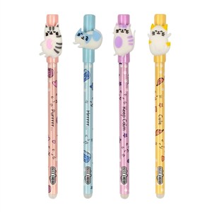 Obrazek Długopis wymazywalny Lazy Cats (36szt) STRIGO