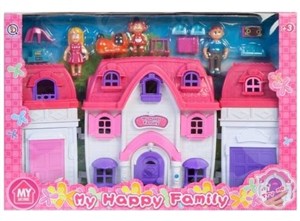 Obrazek Domek dla lalek z akcesoriami