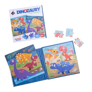 Picture of Puzzle magnetyczne Dinozaury