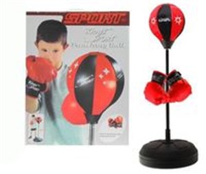 Obrazek Duży zestaw bokserski gruszka + rękawice