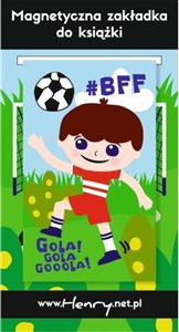 Obrazek Zakładka magnetyczna piłkarz