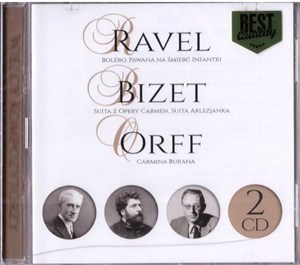 Obrazek Wielcy kompozytorzy - Ravel, Bizet, Orff (2CD)
