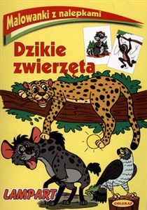 Picture of Dzikie zwierzęta Lampart Malowanki z nalepkami