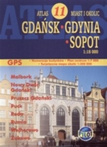 Obrazek Gdańsk Gdynia Sopot Atlas 11 miast i okolic