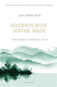 Obrazek Gdziekolwiek jesteś, bądź Przewodnik uważnego życia