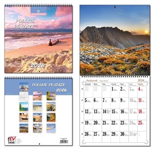 Picture of Kalendarz 2026 30x60 13 planszowy Polskie Pejzaże