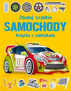 Picture of Zbuduj szybkie Samochody. Książka z naklejkami